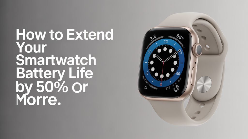 maximize smartwatch battery life